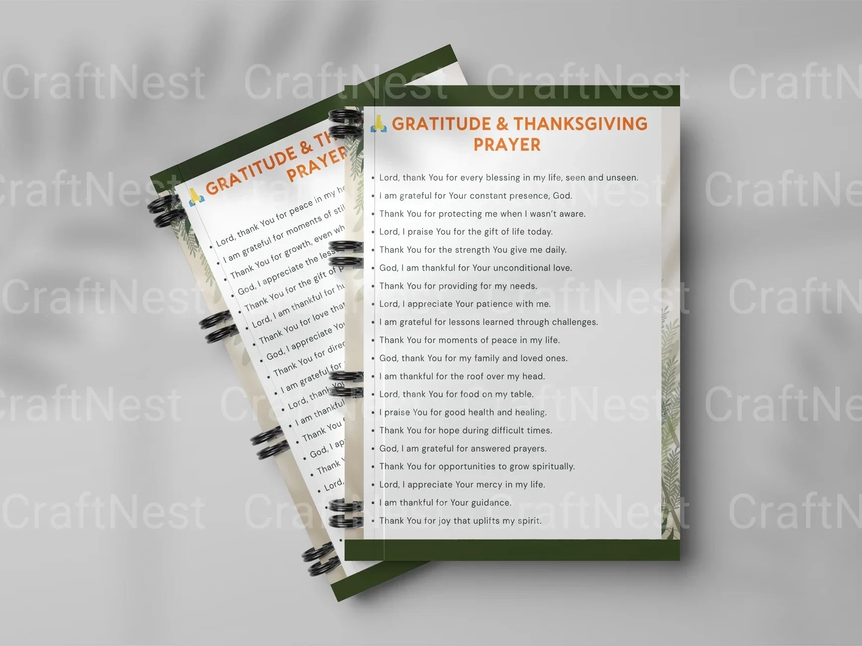 Prayer Prompts for Spiritual Growth - CraftNest - Digital Crafting and Art