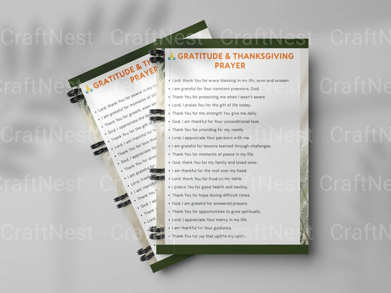 Prayer Prompts for Spiritual Growth - CraftNest - Digital Crafting and Art
