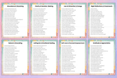 Manifestation Prompts Workbook for Personal Growth - CraftNest - Digital Crafting and Art