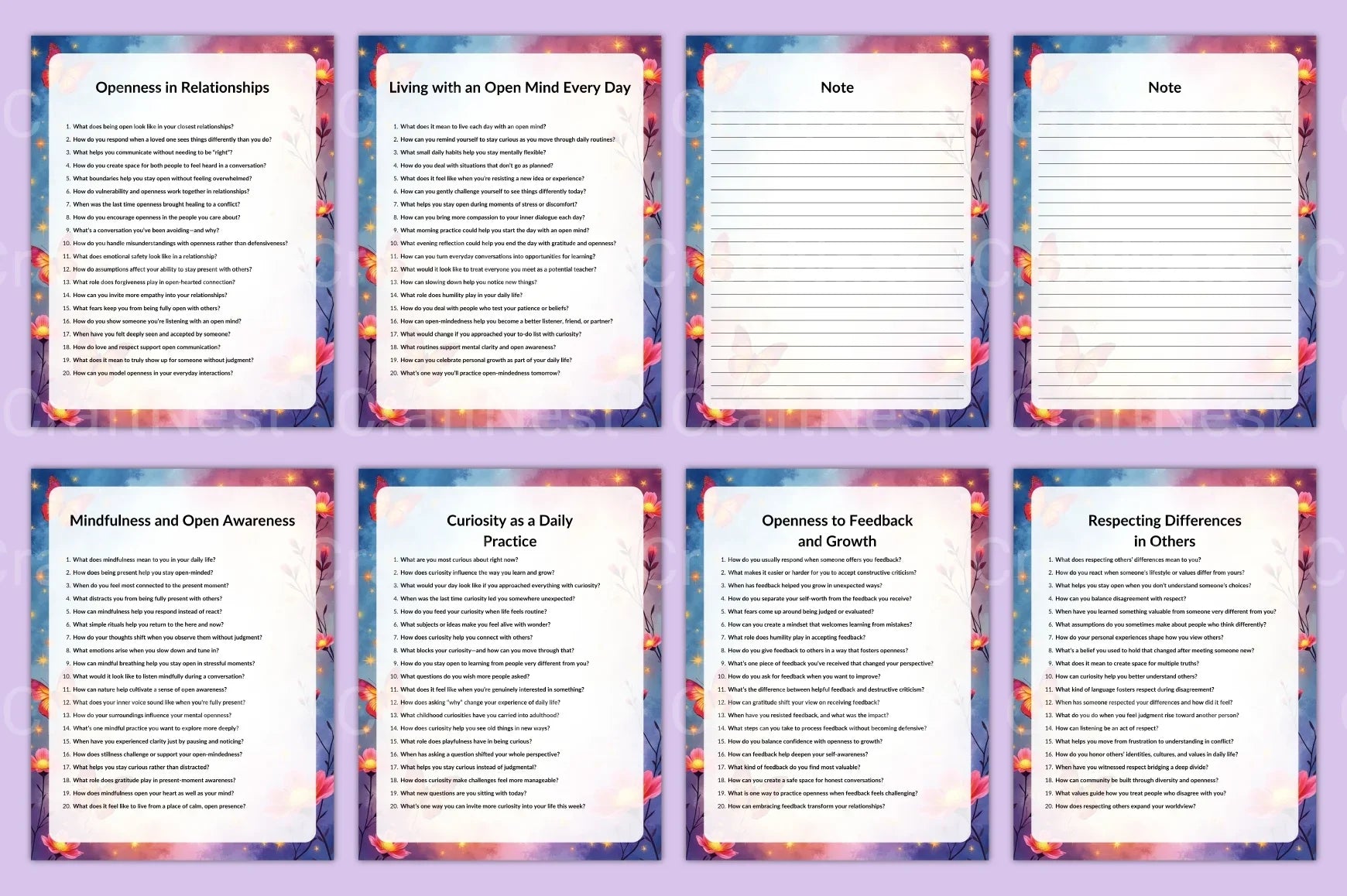 Open Mind Prompts for Creativity and Inspiration - CraftNest - Digital Crafting and Art
