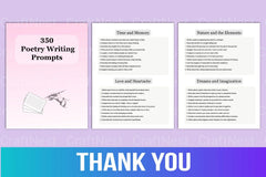 Creative Poetry Writing Prompts - CraftNest - Digital Crafting and Art