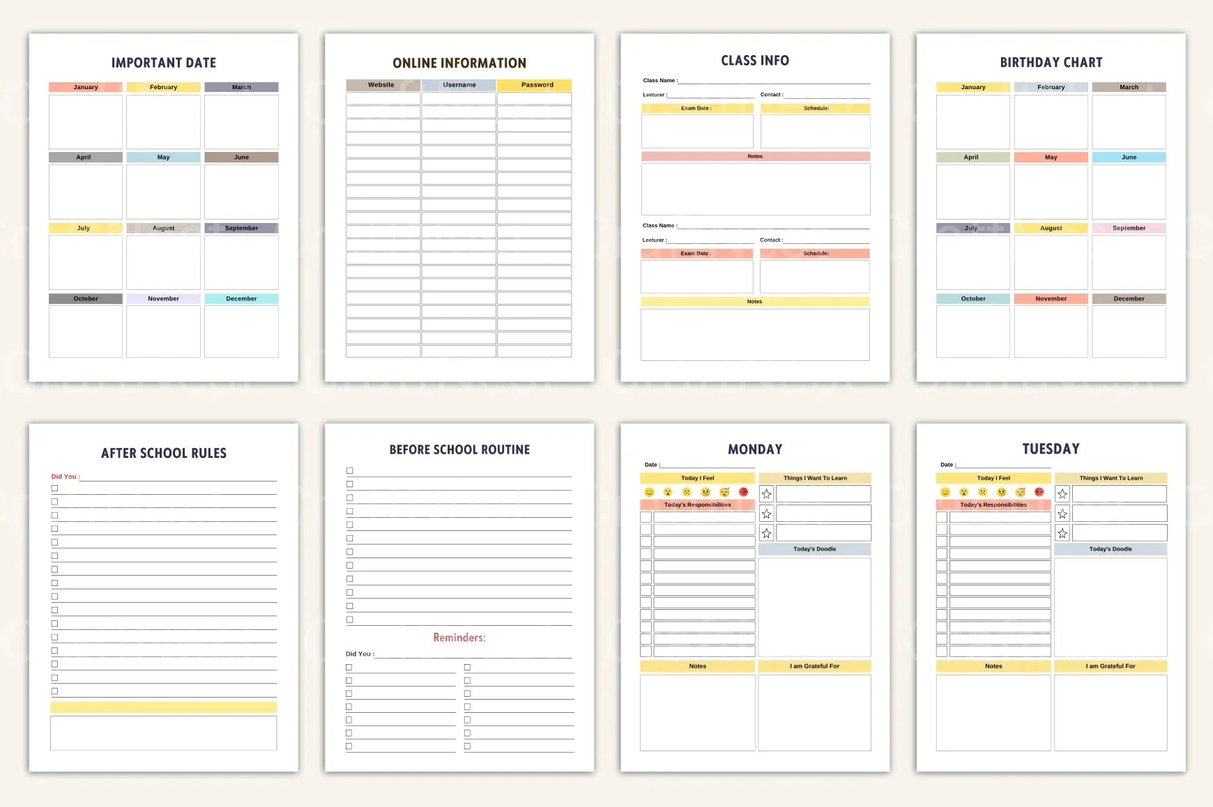 Homeschool Management Binder for Effective Organization - CraftNest - Digital Crafting and Art