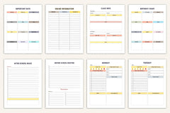 Homeschool Management Binder for Effective Organization - CraftNest - Digital Crafting and Art