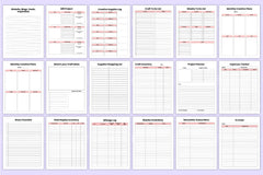 Craft Business Planner Guide - CraftNest - Digital Crafting and Art