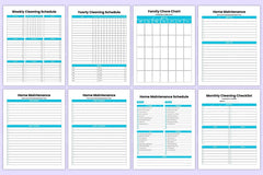Efficient Cleaning Planner from $100 - CraftNest - Digital Crafting and Art