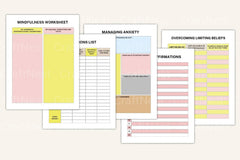 ADHD Brain Dump Workbook for Focus and Organization - CraftNest - Digital Crafting and Art
