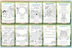 Little Minds Adventure Book - CraftNest - Digital Crafting and Art