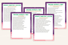 Love Intimacy Prompts Book for Couples - CraftNest - Digital Crafting and Art