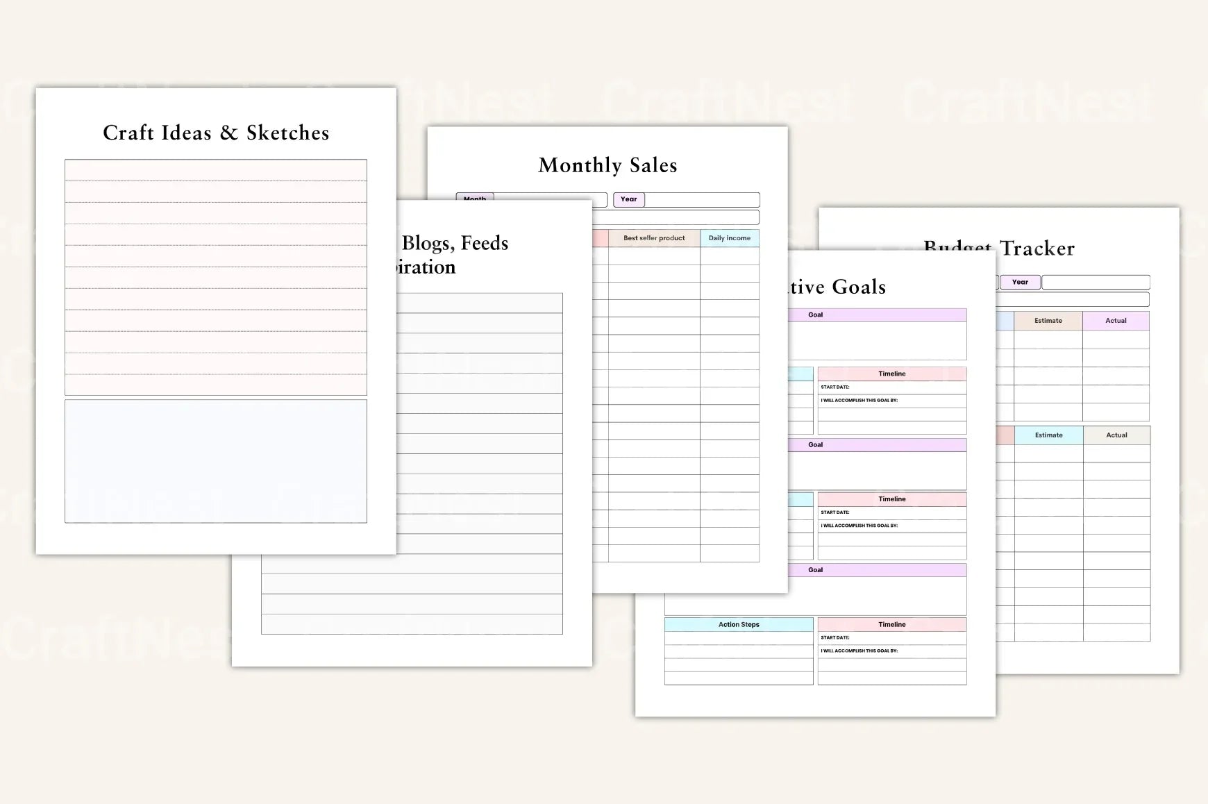 Craft Business Planning Guide - CraftNest - Digital Crafting and Art
