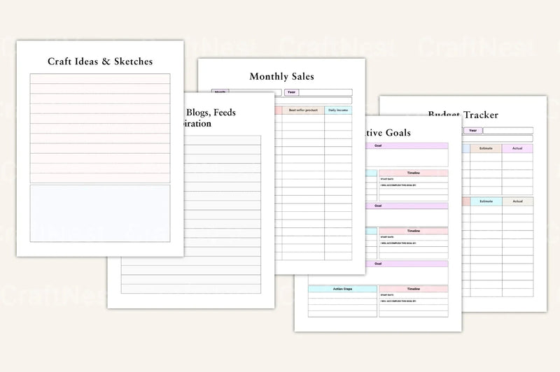 Craft Business Planning Guide - CraftNest - Digital Crafting and Art