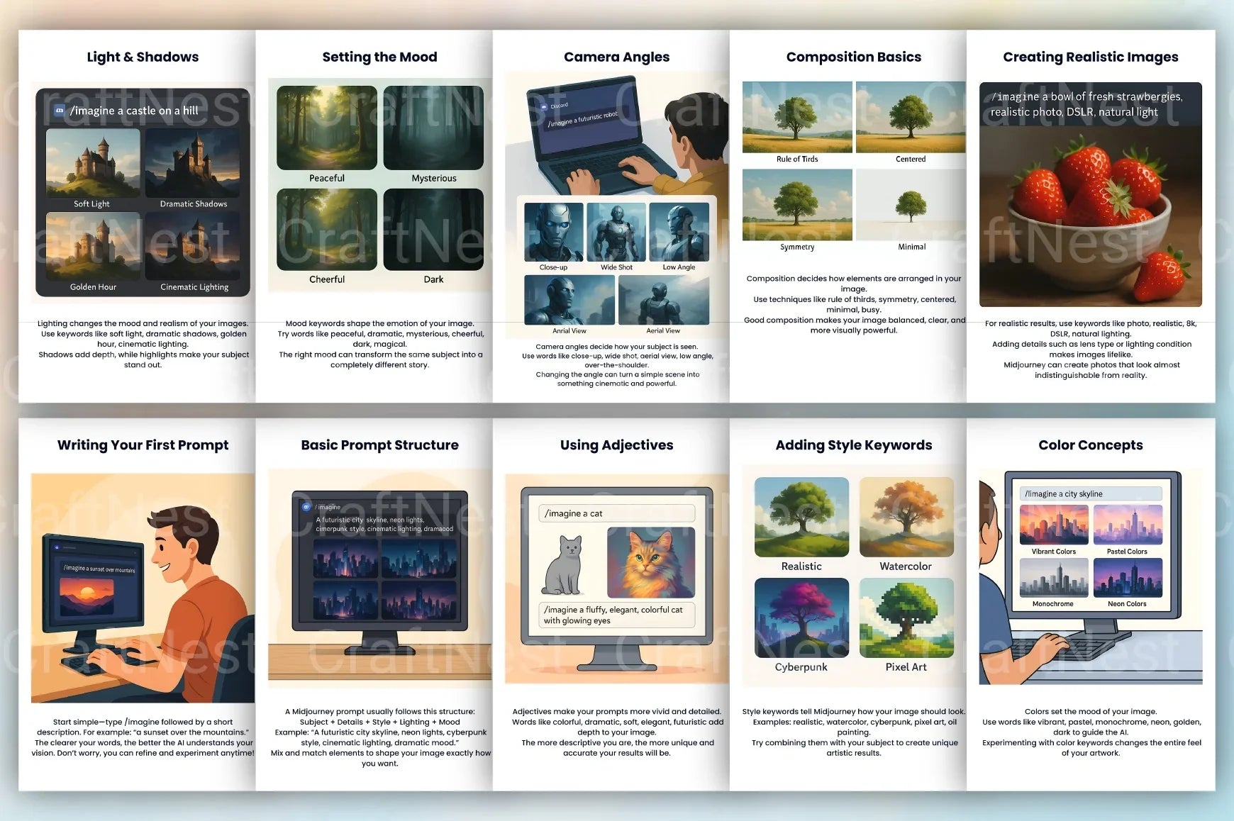 Midjourney: The Ultimate Beginner's Guide - CraftNest - Digital Crafting and Art