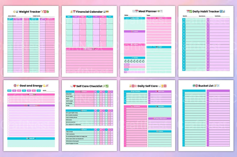 Women's Planner - CraftNest - Digital Crafting and Art