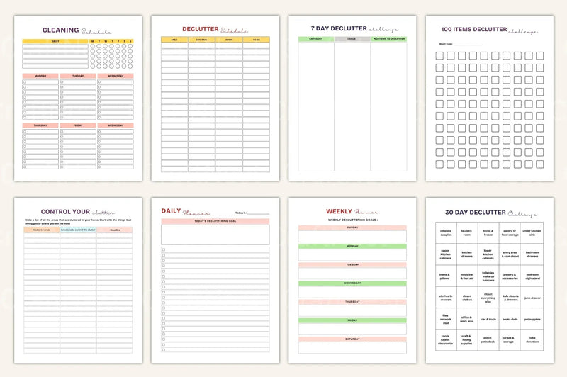Organization Decluttering Guide - CraftNest - Digital Crafting and Art