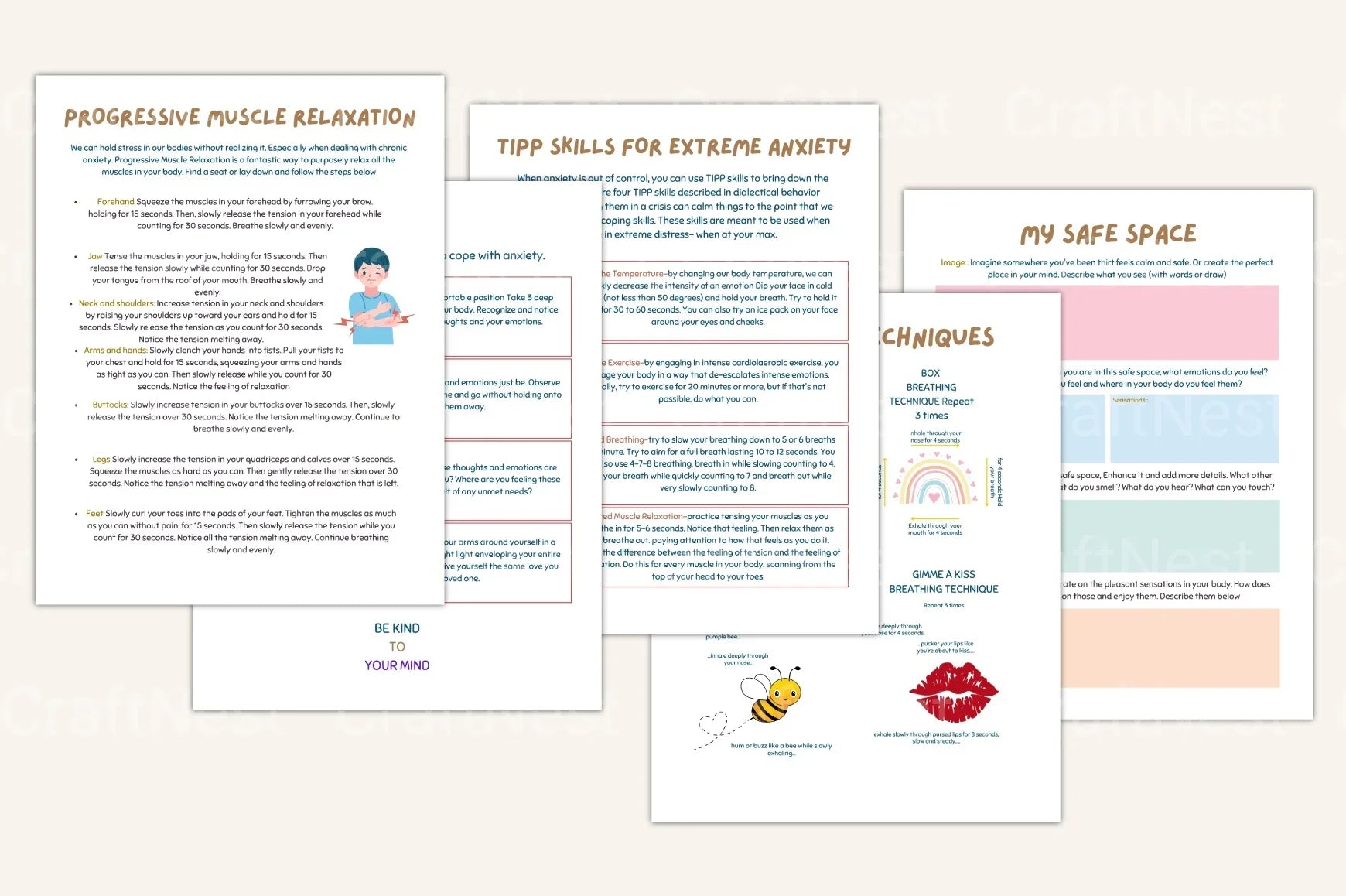 Anxiety and ADHD Management Strategies - CraftNest - Digital Crafting and Art
