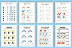 Count and Color Activity for Kids - CraftNest - Digital Crafting and Art