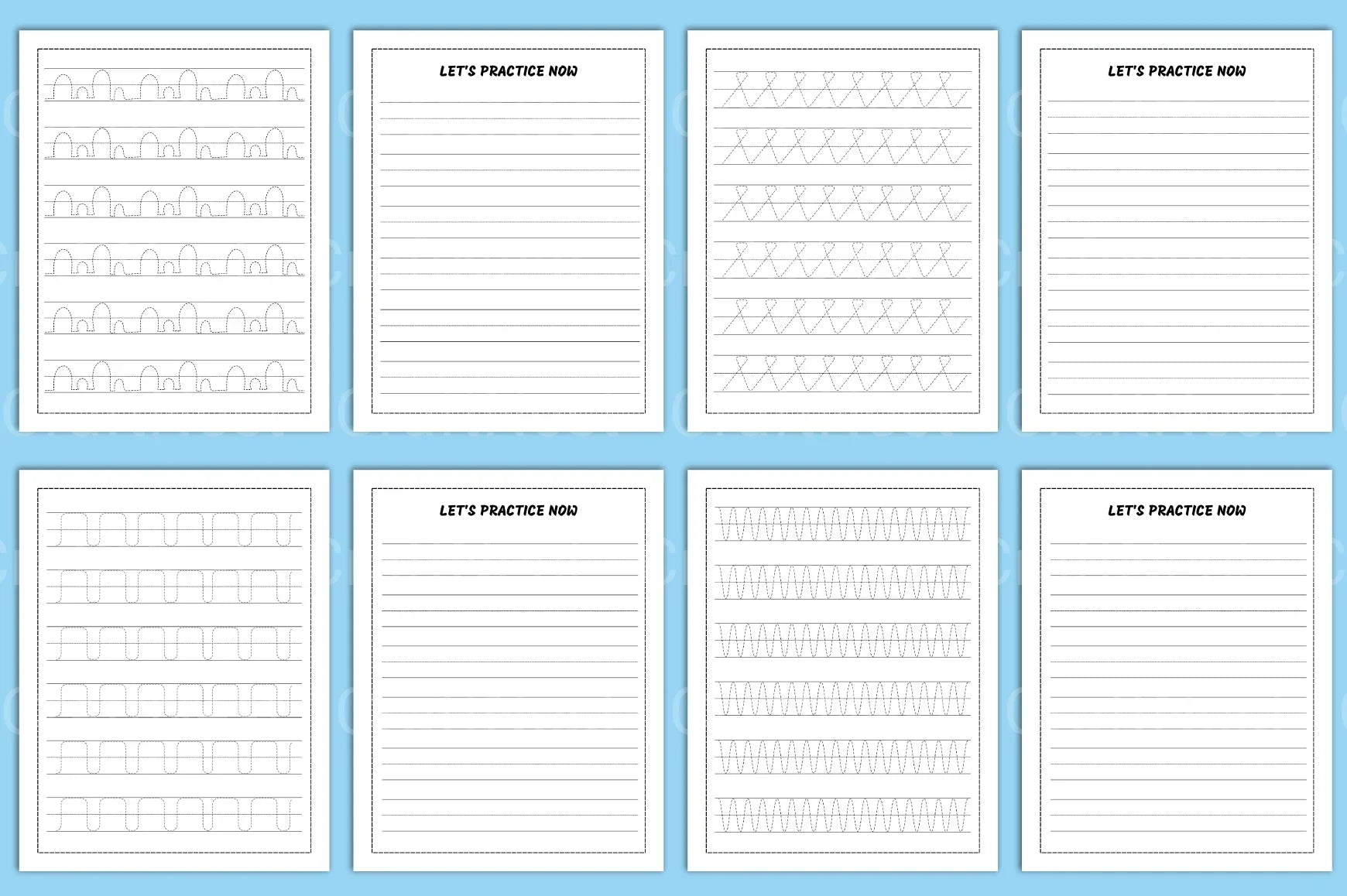 Learning to Trace: Children's Activity Book - CraftNest - Digital Crafting and Art