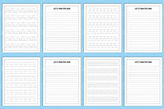 Learning to Trace: Children's Activity Book - CraftNest - Digital Crafting and Art