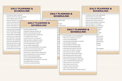 Effective Time Management Prompt Book - CraftNest - Digital Crafting and Art