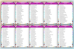 Colorful Curiosity Prompts for Creative Inspiration - CraftNest - Digital Crafting and Art
