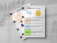 CBT Anxiety Workbook for Effective Stress Management - CraftNest - Digital Crafting and Art