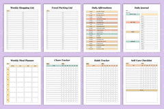 Self Care Planner Guide - CraftNest - Digital Crafting and Art
