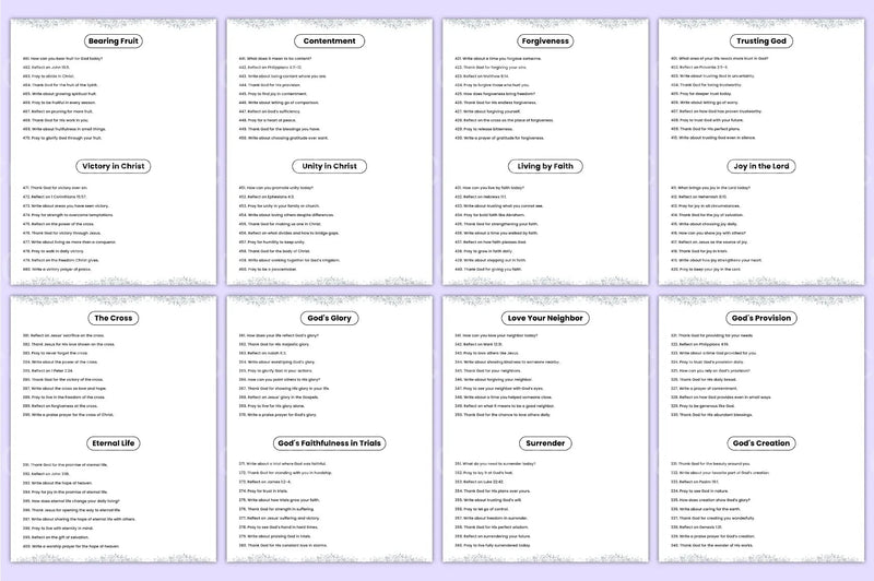Bible Prompts for Inspiration - CraftNest - Digital Crafting and Art