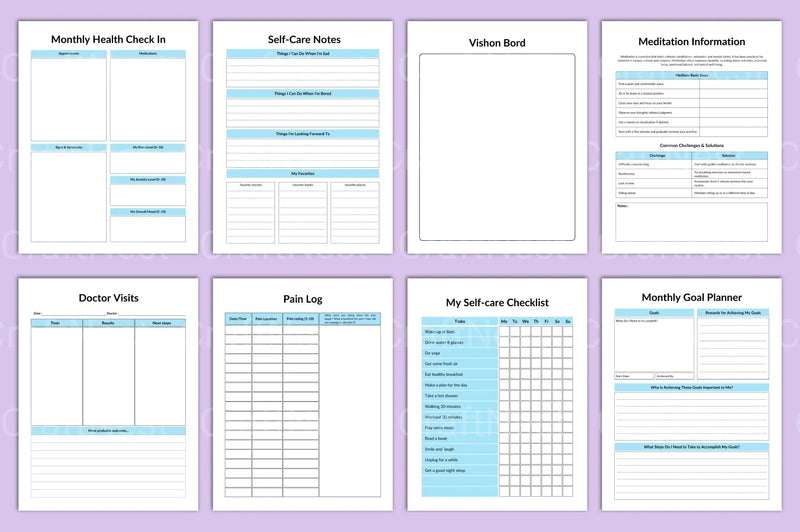Medical Binder: Organized Health Records - CraftNest - Digital Crafting and Art