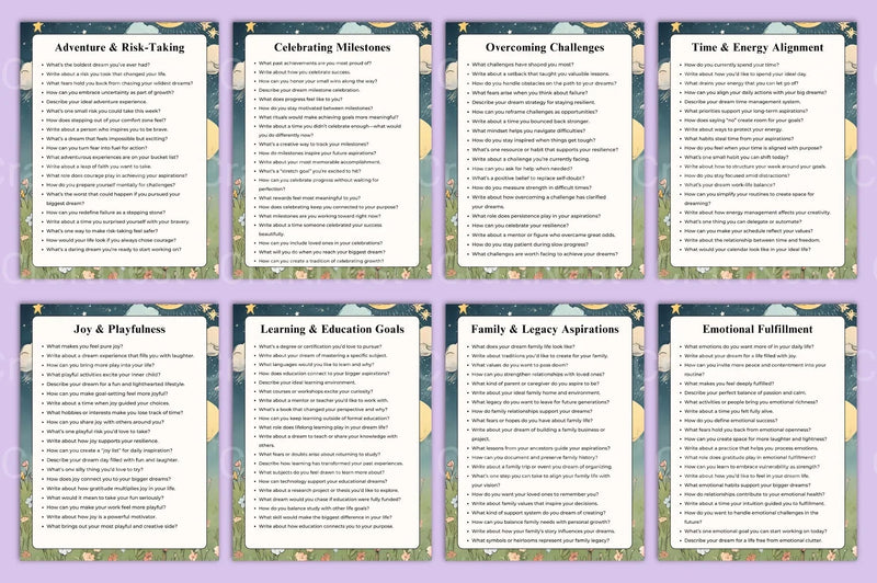 Dreams and Aspirations Writing Prompts - CraftNest - Digital Crafting and Art