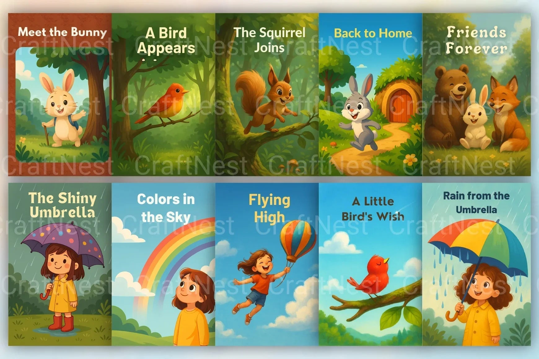 Kids Fun Book with Images - CraftNest - Digital Crafting and Art