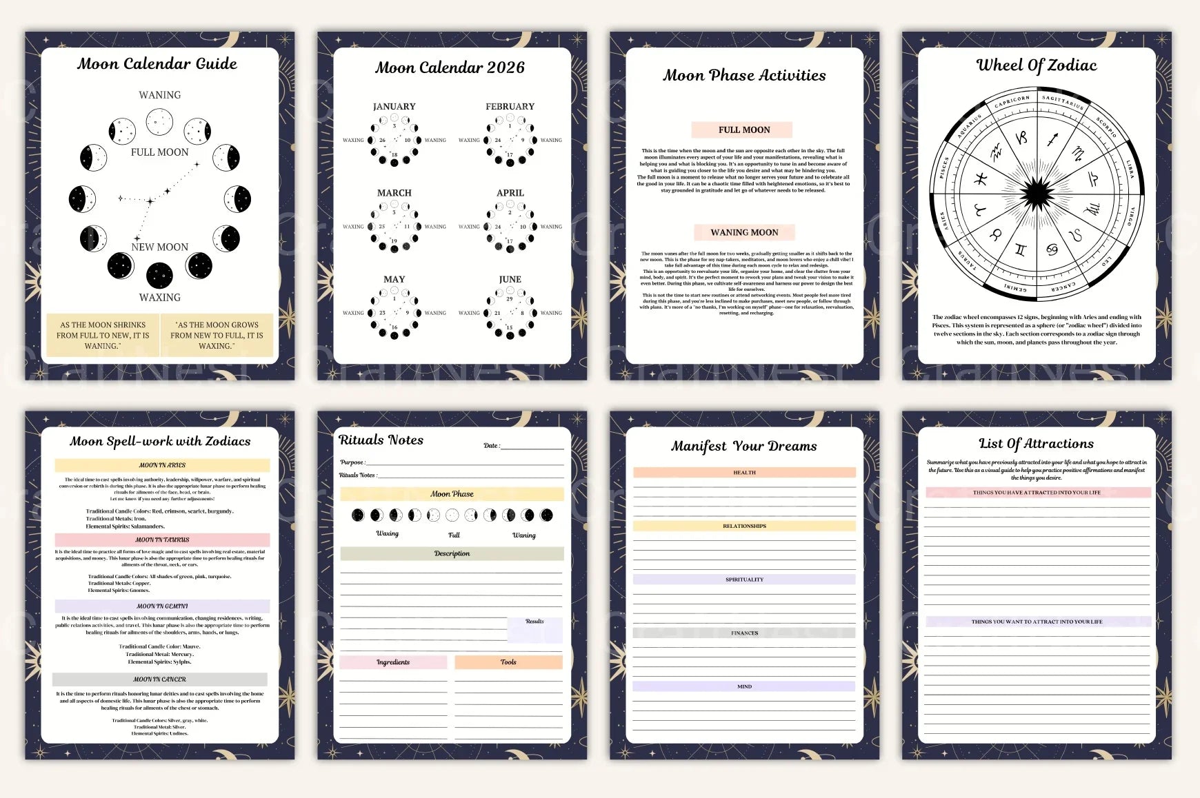 Moon Ritual: Mystical Nighttime Ceremony - CraftNest - Digital Crafting and Art