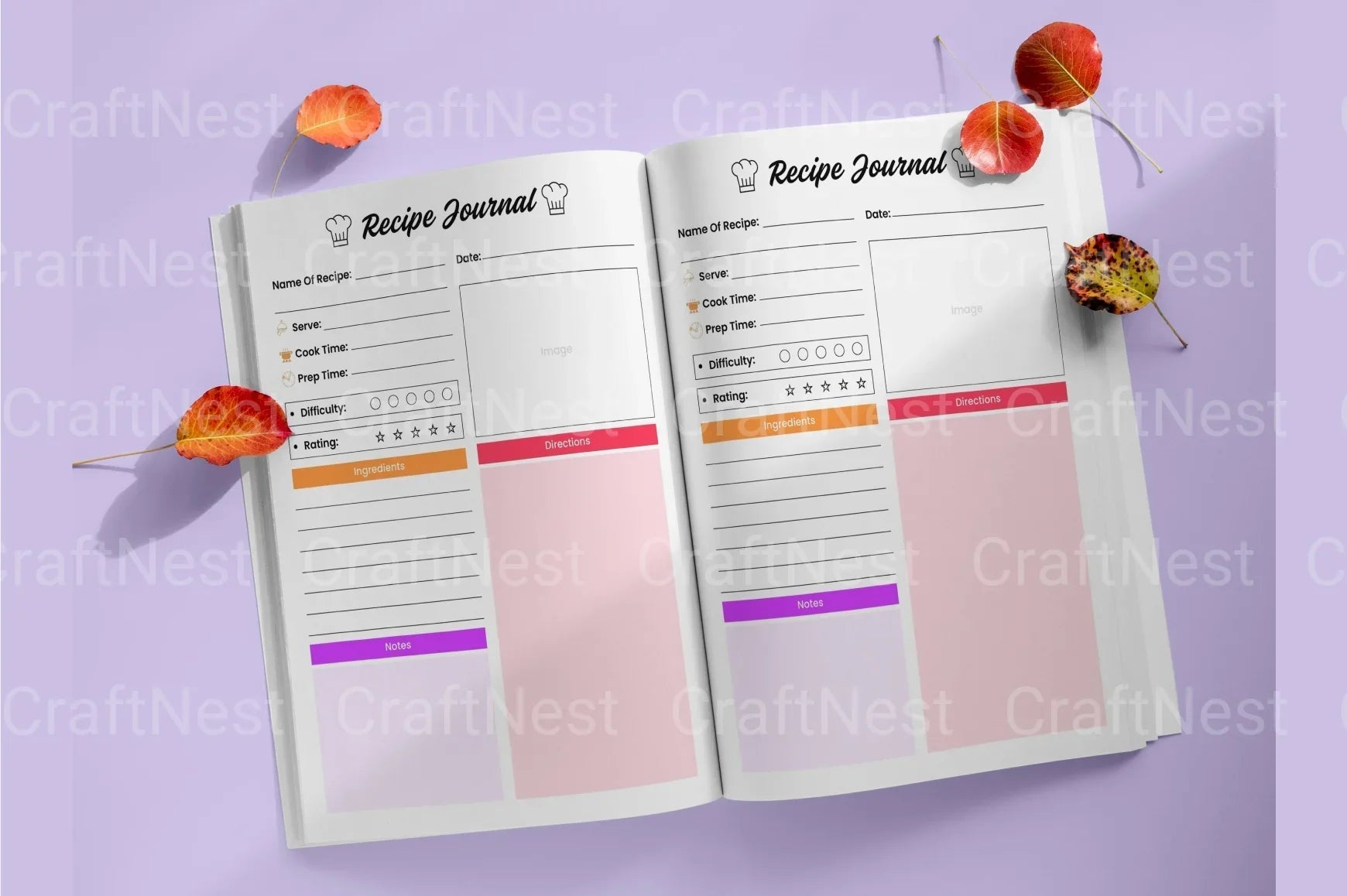 Delicious Days Recipe - CraftNest - Digital Crafting and Art
