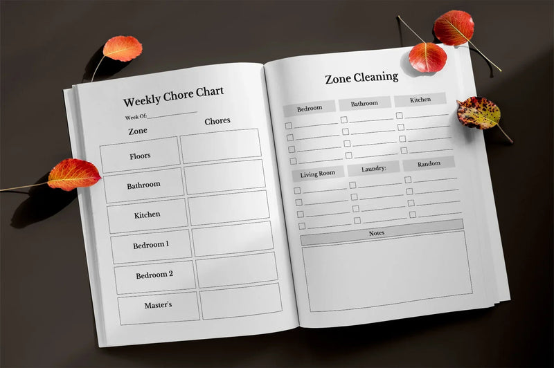 Cleaning Planner - CraftNest - Digital Crafting and Art