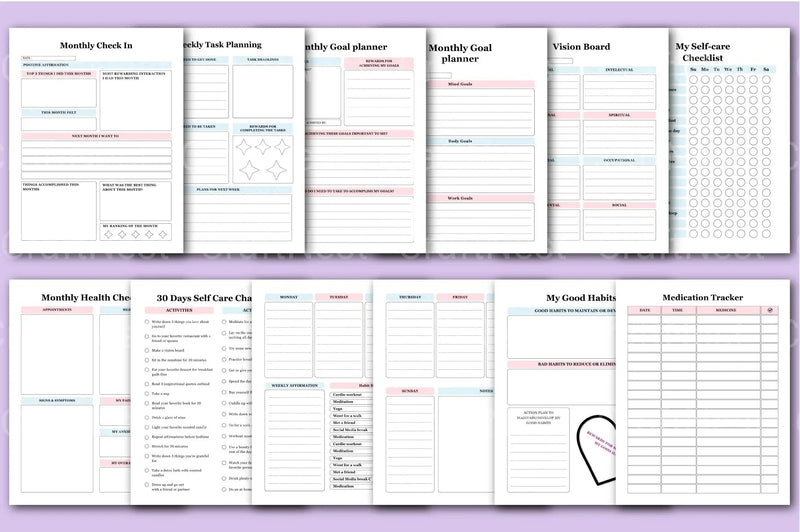 CBT Anxiety Workbook for Effective Stress Management - CraftNest - Digital Crafting and Art