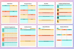 Mental Health Workbook for Personal Growth - CraftNest - Digital Crafting and Art