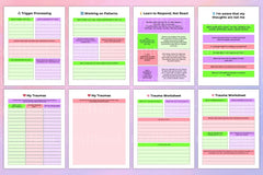PTSD Trauma Processing Workbook - CraftNest - Digital Crafting and Art