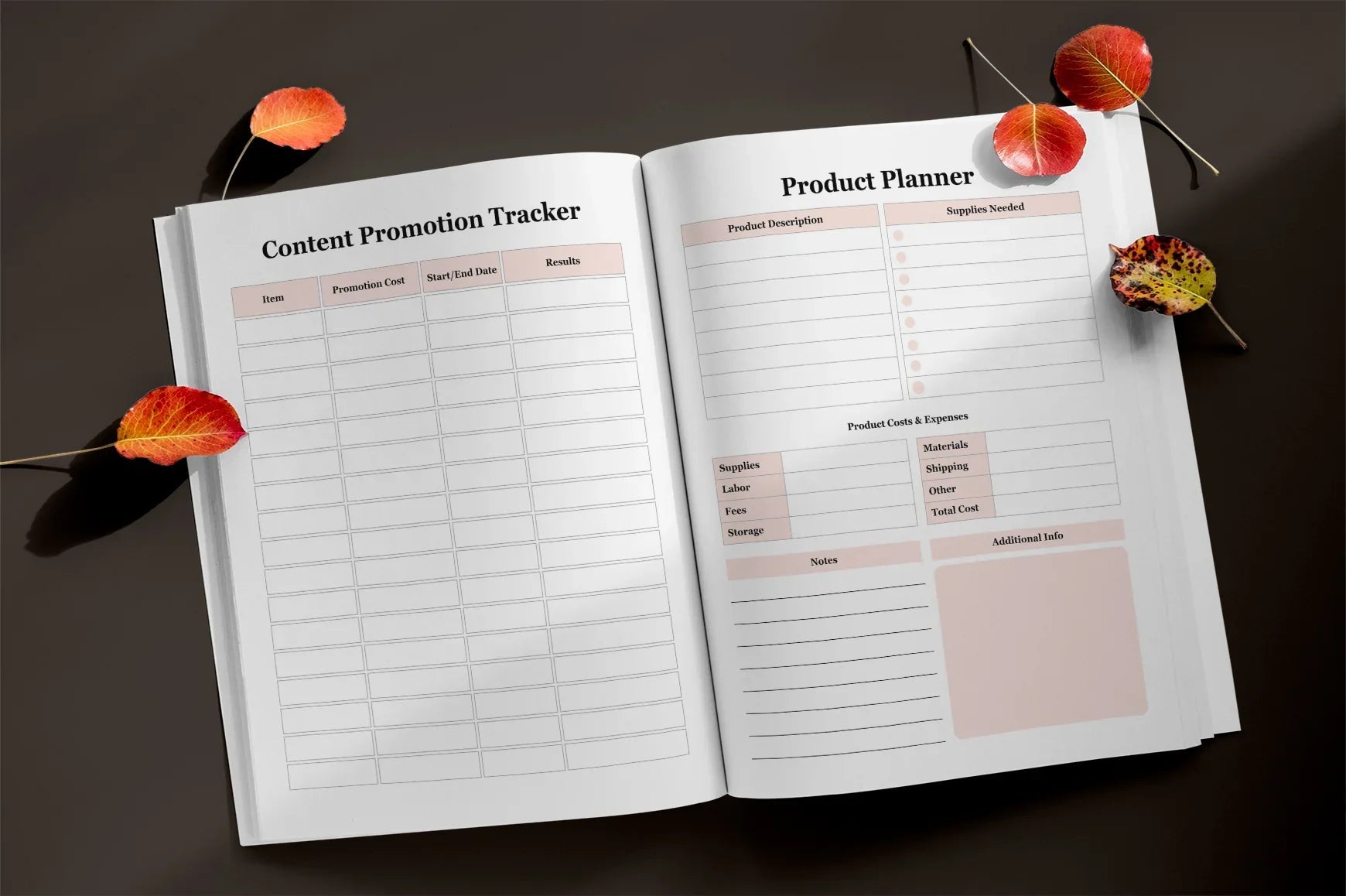 Candle Business Planner  Bundle - CraftNest - Digital Crafting and Art