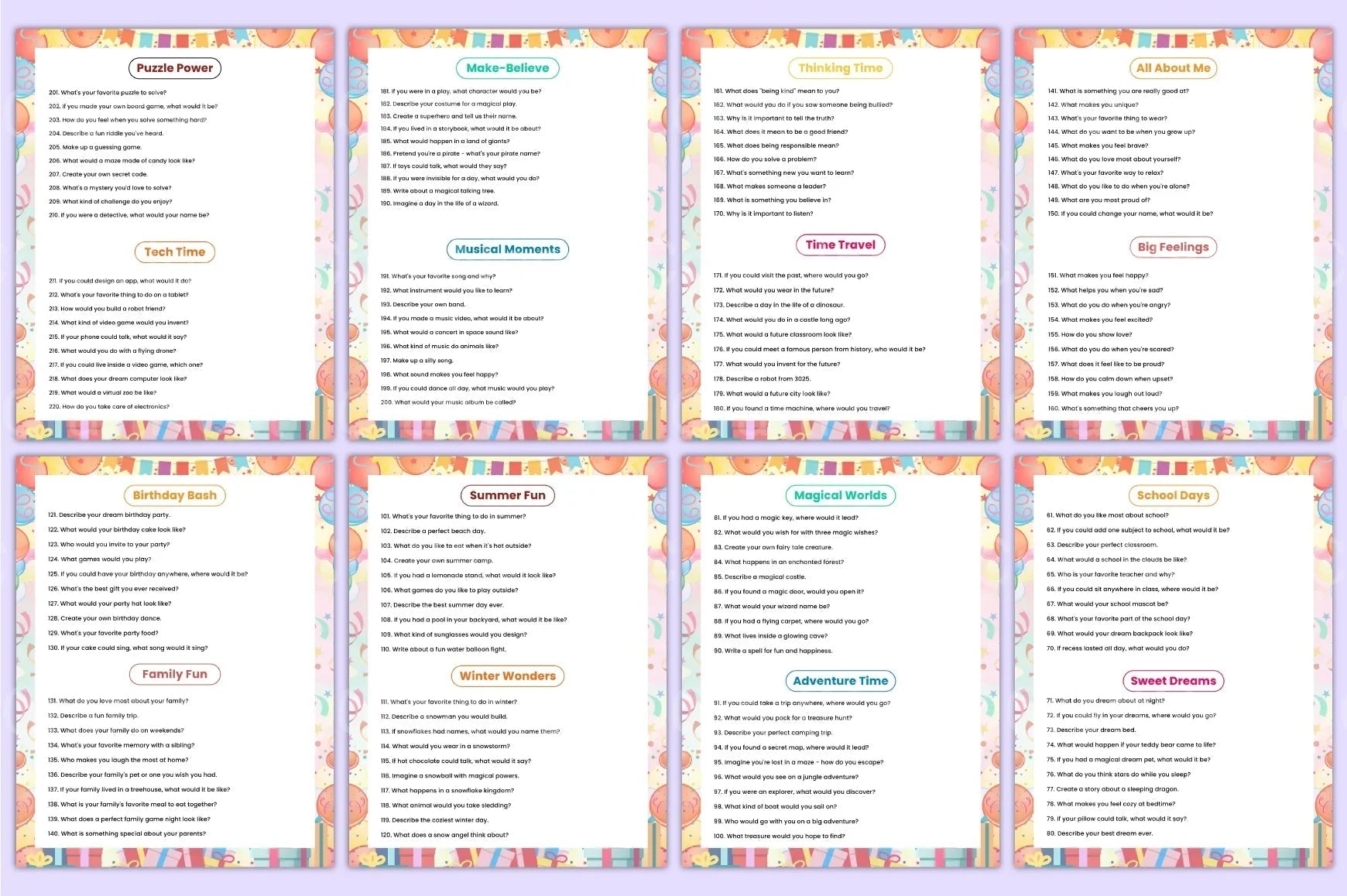 Mega 500 Creative Prompts for Kids - CraftNest - Digital Crafting and Art