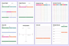 Student Planner 2023 - CraftNest - Digital Crafting and Art