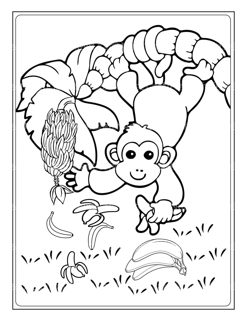 Kids Easter Coloring Book - CraftNest - Digital Crafting and Art
