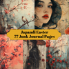 Japandi Easter Junk Journal Pages