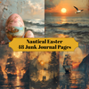 Nautical Easter Junk Journal Pages