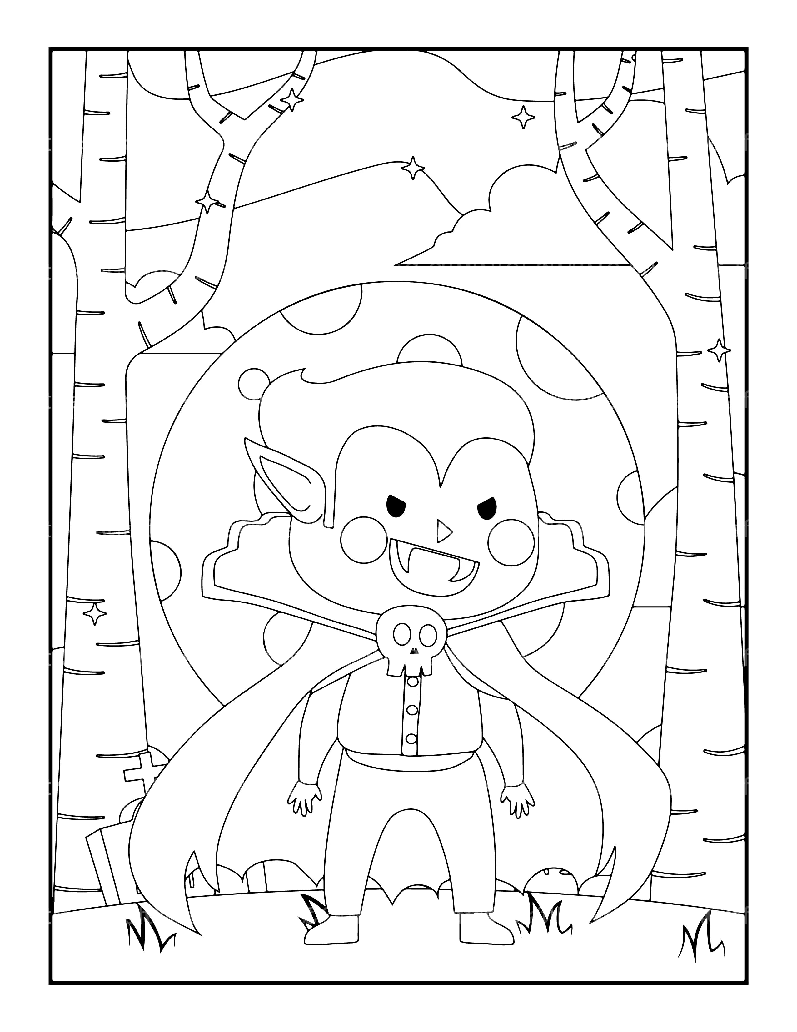 Kids Halloween Ghost Coloring Book - CraftNest - Digital Crafting and Art