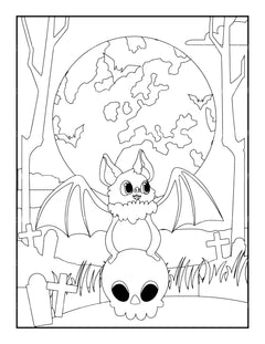 Kids Halloween Ghost Coloring Book - CraftNest - Digital Crafting and Art