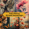 Fairy Flowers Junk Journal Pages