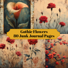 Gothic Flowers Junk Journal Pages
