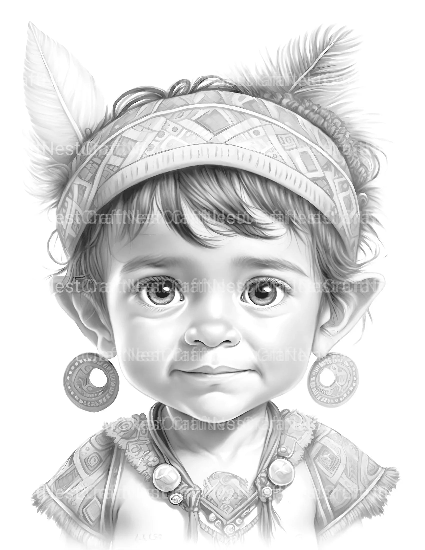 Princess Coloring Book - CraftNest - Digital Crafting and Art