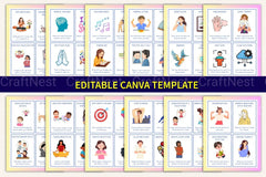 Calming Strategies Coping Skills Cards for Stress Relief - CraftNest - Digital Crafting and Art
