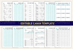 Medical Tracker Ultimate: Comprehensive Health Management Tool - CraftNest - Digital Crafting and Art