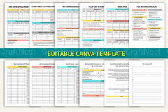 Tax Return Binder for Organized Filing - CraftNest - Digital Crafting and Art