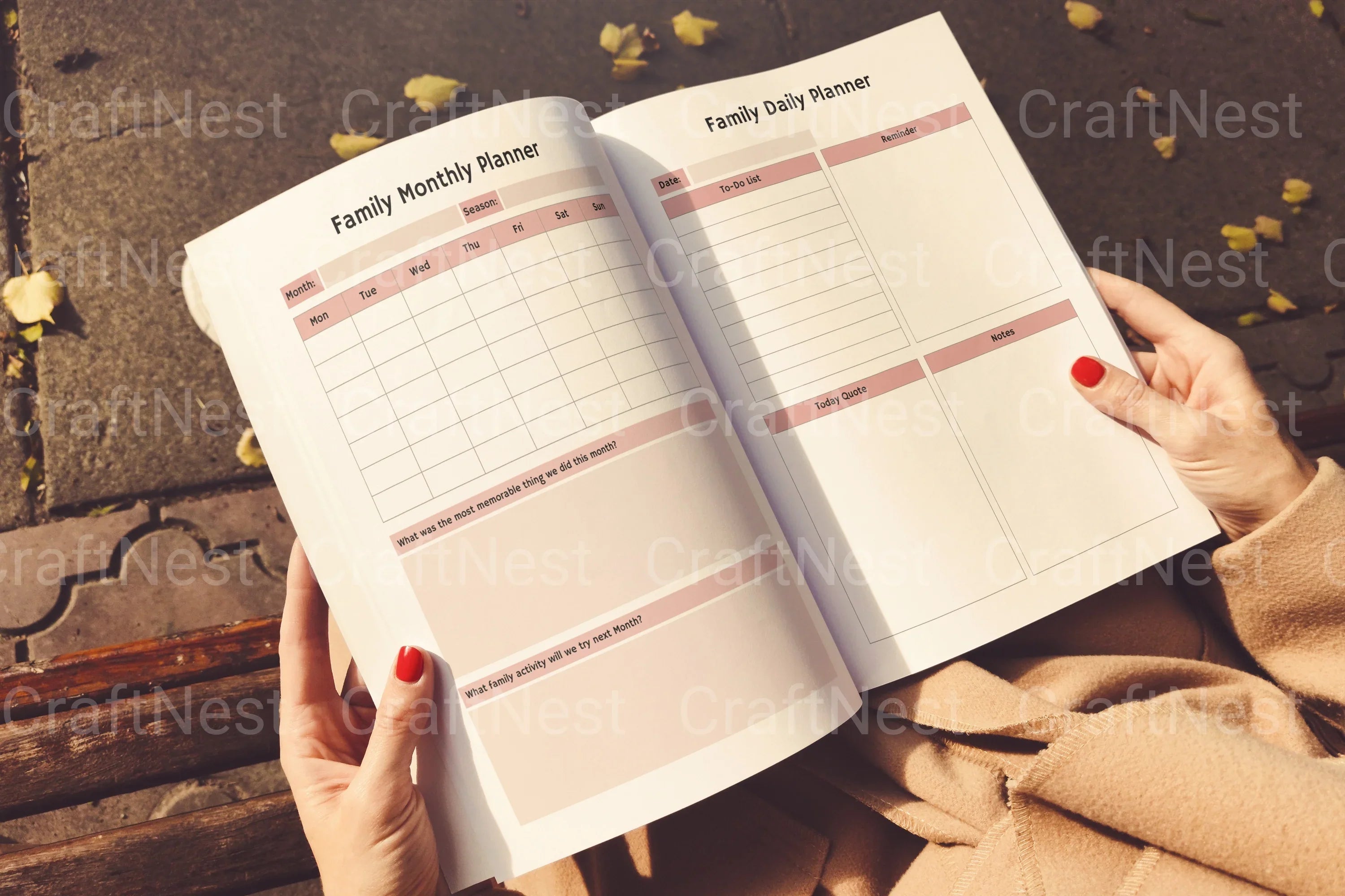 Family Scheduling Guide - CraftNest - Digital Crafting and Art